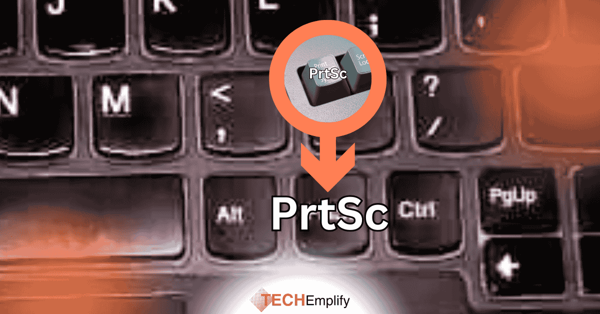 Print Screen “PrtSc” Key