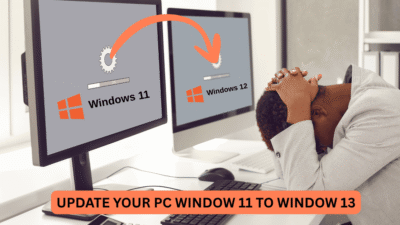 How to update PC for window 12
