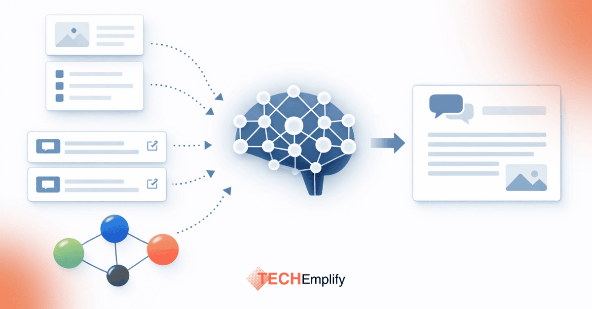 how AI search engines work
